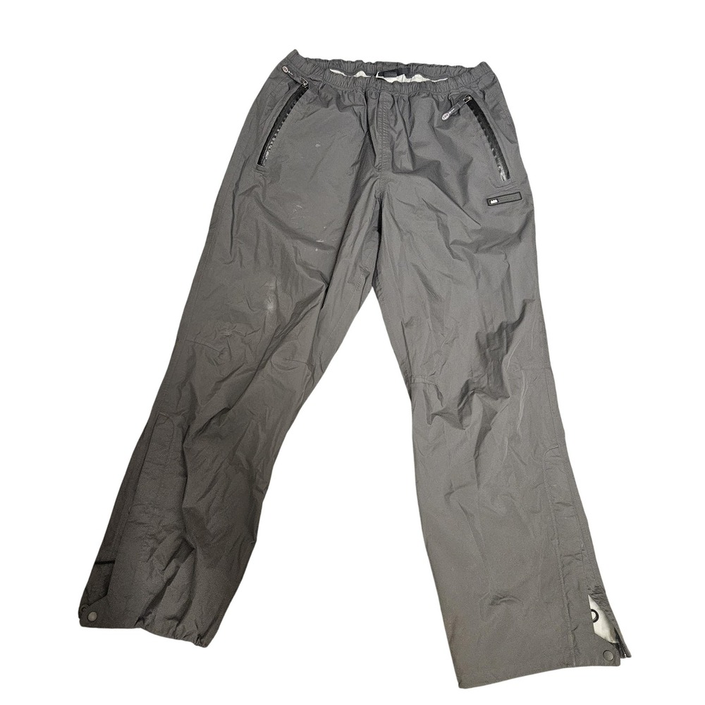 REI Pants‎ Mens 37x32 Gray Waterproof Breathable Outdoor Hiking Rain Wind Shell